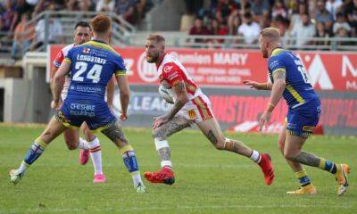Tom Davies - Sam Tomkins leads Catalans Dragons to thumping win over Warrington - theguardian.com - France - county Young