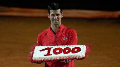 Djokovic earns 1,000th career win, beats Ruud to reach Italian Open final