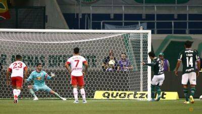 Veiga penalty gives Palmeiras 2-0 win over RB Bragantino