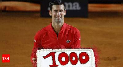Novak Djokovic bags 1,000th career win to reach Italian Open final, will face Stefanos Tsitsipas for title