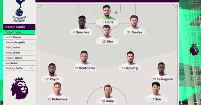 Antonio Conte - Hugo Lloris - Cristian Romero - Harry Kane - We simulated Tottenham vs Burnley to get a score prediction for massive Premier League clash - msn.com - Argentina -  Sanchez