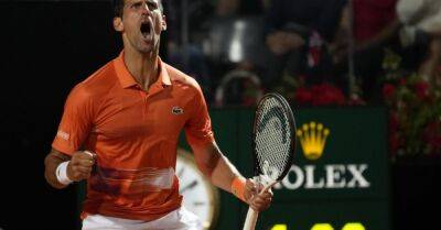 Novak Djokovic secures 1,000th career win to reach Italian Open final