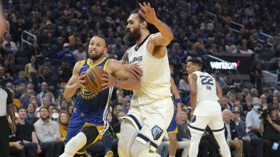 Mike Brown - Steve Kerr - Stephen Curry - Klay Thompson - Stephen Curry, Klay Thompson send Warriors into Western Conference finals - foxnews.com - San Francisco -  Memphis - county Kings - state Golden