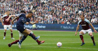 Man City player ratings vs West Ham as Gabriel Jesus leads Blues' revival
