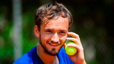 No. 2 Medvedev back on ATP tour after Wimbledon ban