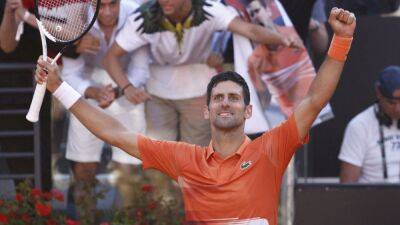 Djokovic tumba a Tsitsipas y gana su sexto título en Roma