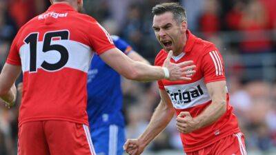Derry surprise Monaghan to continue Ulster run