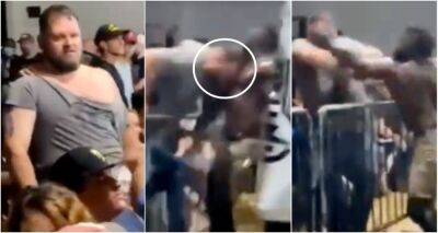 Seth Rollins - Fan headbutts wrestler at independent show in shocking footage as wild brawl erupts - givemesport.com - Usa - New York