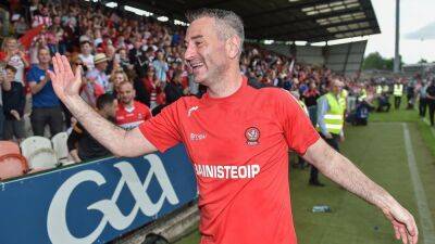 Rory Gallagher - Derry have earned the right to contest Ulster final - Rory Gallagher - rte.ie