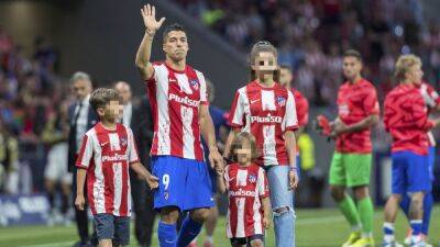 Luis Suarez - Wanda Metropolitano - Las despedidas rojiblancas y el partido ante el Sevilla, en imágenes - en.as.com - Madrid