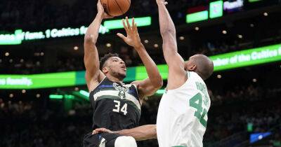 Brook Lopez - Jayson Tatum - Grant Williams - Williams has 27, Celtics make 22 3s in Game 7 rout of Bucks - msn.com -  Boston - county Bucks
