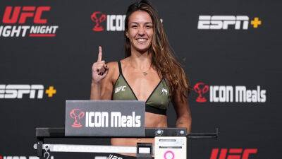 Jeff Bottari - UFC Fight Night: Amanda Ribas ruptured bicep tendon before loss to Katlyn Chookagian, father says - foxnews.com - Brazil - state Nevada