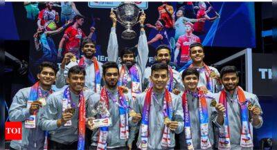 Thomas Coup: Baddy boys shuttle to historic triumph - timesofindia.indiatimes.com - Indonesia - India