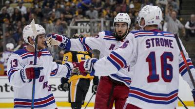 Carolina Hurricanes - Igor Shesterkin - Tristan Jarry - Stanley Cup Playoffs - Rangers' historic Stanley Cup playoff feat against Penguins underscores resiliency - foxnews.com - New York -  New York - state Pennsylvania - county Stanley