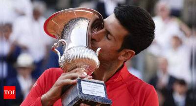 Novak Djokovic and his son Stefan win tournaments on the same day