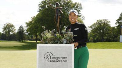 Lexi Thompson - Stephanie Meadow - Carlota Ciganda - Minjee Lee holds on to win Cognizant Founders Cup - rte.ie - Sweden - Spain - Australia - state New Jersey - county Lee
