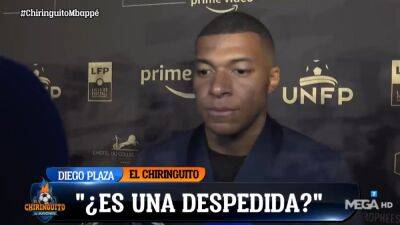 El Chiringuito - El gesto de Mbappé tras responder a El Chiringuito: "Es demoledor..." - en.as.com - Madrid