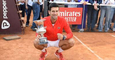 Novak Djokovic has ‘good feelings’ about French Open chances after ‘everything clicked’ at Italian Open