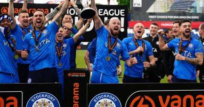 Stockport County announce Champions Parade to celebrate Football League return - manchestereveningnews.co.uk - county Hall - county Stockport - Greece -  Halifax