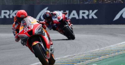 Marc Marquez - Francesco Bagnaia - Johann Zarco - Marquez needed Le Mans MotoGP crashes to finish sixth - msn.com