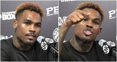 Mike Coppinger - Jermell Charlo's angry rant at reporter after knocking out Brian Castano - givemesport.com - Usa - Los Angeles