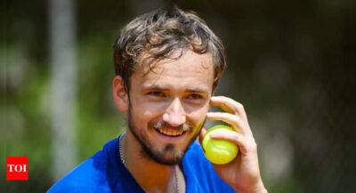 Denis Shapovalov - Daniil Medvedev - Richard Gasquet - Dominic Thiem - Casper Ruud - Daniil Medvedev keen for clay play before Paris - timesofindia.indiatimes.com - Russia - France - Usa - Australia - county Miami -  Paris - county Geneva
