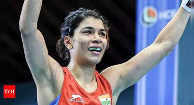 Women's World Boxing Championships: Nikhat Zareen secures India's first medal in Istanbul - timesofindia.indiatimes.com - India - Kazakhstan -  Istanbul