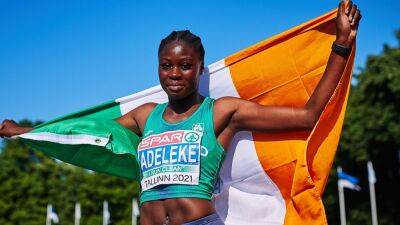 Rhasidat Adeleke sets another Irish record in Texas