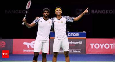 Thomas Cup winners Satwik-Chirag pull out of Thailand Open