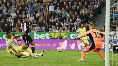 Eddie Howe - Bruno Guimaraes - Callum Wilson - Newcastle United - Martin Odegaard - Eddie Nketiah - Martin Dubravka - Sean Longstaff - Dan Burn - Arsenal falter again in Champions League race after loss to Newcastle - rte.ie - Manchester