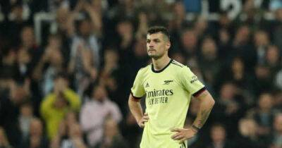 Bruno Guimaraes - Tottenham Hotspur - Granit Xhaka pulled no punches in damning interview after Arsenal lost grip on CL place - msn.com - Switzerland - parish St. James - county Park