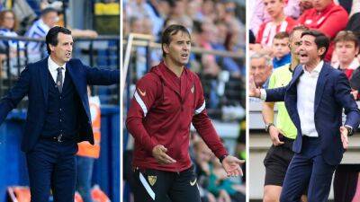 El Sevilla - Unai Emery - Julen Lopetegui - Luis Enrique - Diego Martinez - SER: Baile de entrenadores en la Liga - en.as.com