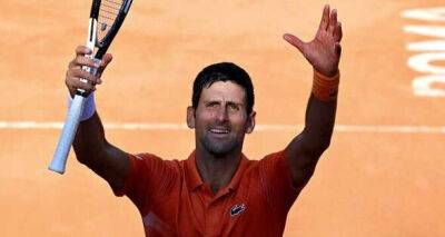 Rafael Nadal - Roland Garros - Novak Djokovic sends Rafael Nadal French Open warning as he finds best form with Rome win - msn.com - France - Italy -  Paris -  Rome