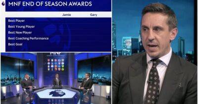 Jamie Carragher and Gary Neville's Premier League end of season awards