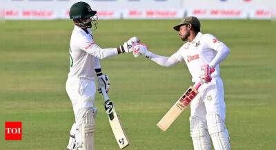 Mominul Haque - 1st Test: Tamim ton gives Bangladesh upper hand against Sri Lanka - timesofindia.indiatimes.com - Sri Lanka - Bangladesh