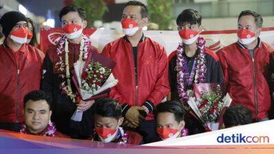 Sea Games - Pengurus Esports Sambut Kedatangan Peraih Medali di SEA Games 2021 - sport.detik.com - Indonesia - Vietnam