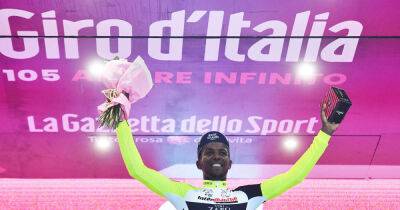 Cycling-Girmay wins Giro stage 10 as Lopez retains pink jersey