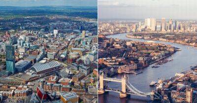 Greater Manchester vs London house prices: How the cheapest and most expensive boroughs compare