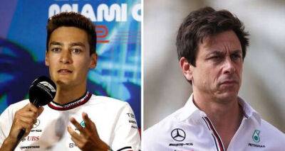 George Russell brands Mercedes boss Toto Wolff's 'diva' comment an 'understatement'