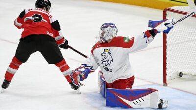 David Pastrnak - Austria prevails in shootout over Czechs in men's hockey worlds shocker - cbc.ca - Britain - Sweden - Finland - Denmark - Switzerland - Italy - Canada - Austria - Czech Republic -  Boston - Kazakhstan - Latvia