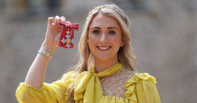 Laura Kenny - Windsor Castle - Laura Kenny was 'lonely' after miscarriage as she becomes Dame at Windsor Castle - manchestereveningnews.co.uk - county Prince William