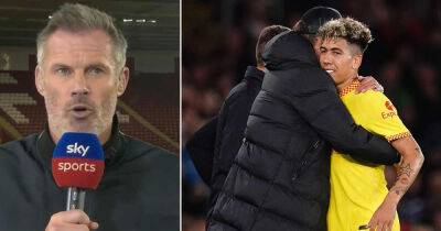 Brendan Rodgers - Jurgen Klopp - Jamie Carragher - Roberto Firmino - Luis Díaz - Carragher heaps praise on Roberto Firmino after role in Saints win - msn.com - Germany - Brazil