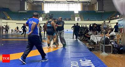 Abused, pushed, slapped: Wrestler attacks referee at CWG trials, banned for life