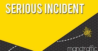 Junction closed with reports of overturned vehicle - updates - manchestereveningnews.co.uk