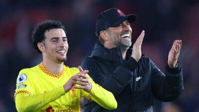 Jurgen Klopp - Joel Matip - Alex Maccarthy - Nathan Redmond - Southampton - 'Never had a group like this': Klopp hails 'special' Liverpool as title race goes to wire - thenationalnews.com - Manchester - Germany - Liverpool