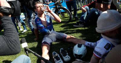 Paris-Roubaix: Van Baarle takes victory as Lampaert collides with spectator - msn.com - Belgium - Switzerland - Bahrain