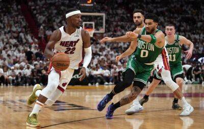 NBA Round up - Butler brings heat as Miami sink Boston in series opener