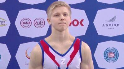 Ivan Kuliak - Ukraine - Russian gymnast banned for one year for pro-war 'Z' symbol - rte.ie - Russia - Ukraine - Switzerland - Belarus -  Doha