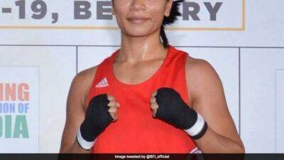 Mary Kom - Nikhat Zareen - Nikhat Zareen Enters Women's World Boxing Championships Final In 52 Kg Category - sports.ndtv.com - Brazil - India - county Caroline -  Hyderabad