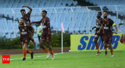 Gokulam Kerala stun ATK Mohun Bagan 4-2 in AFC Cup 2022 debut - timesofindia.indiatimes.com - Finland - Slovenia - Fiji - county Salt Lake